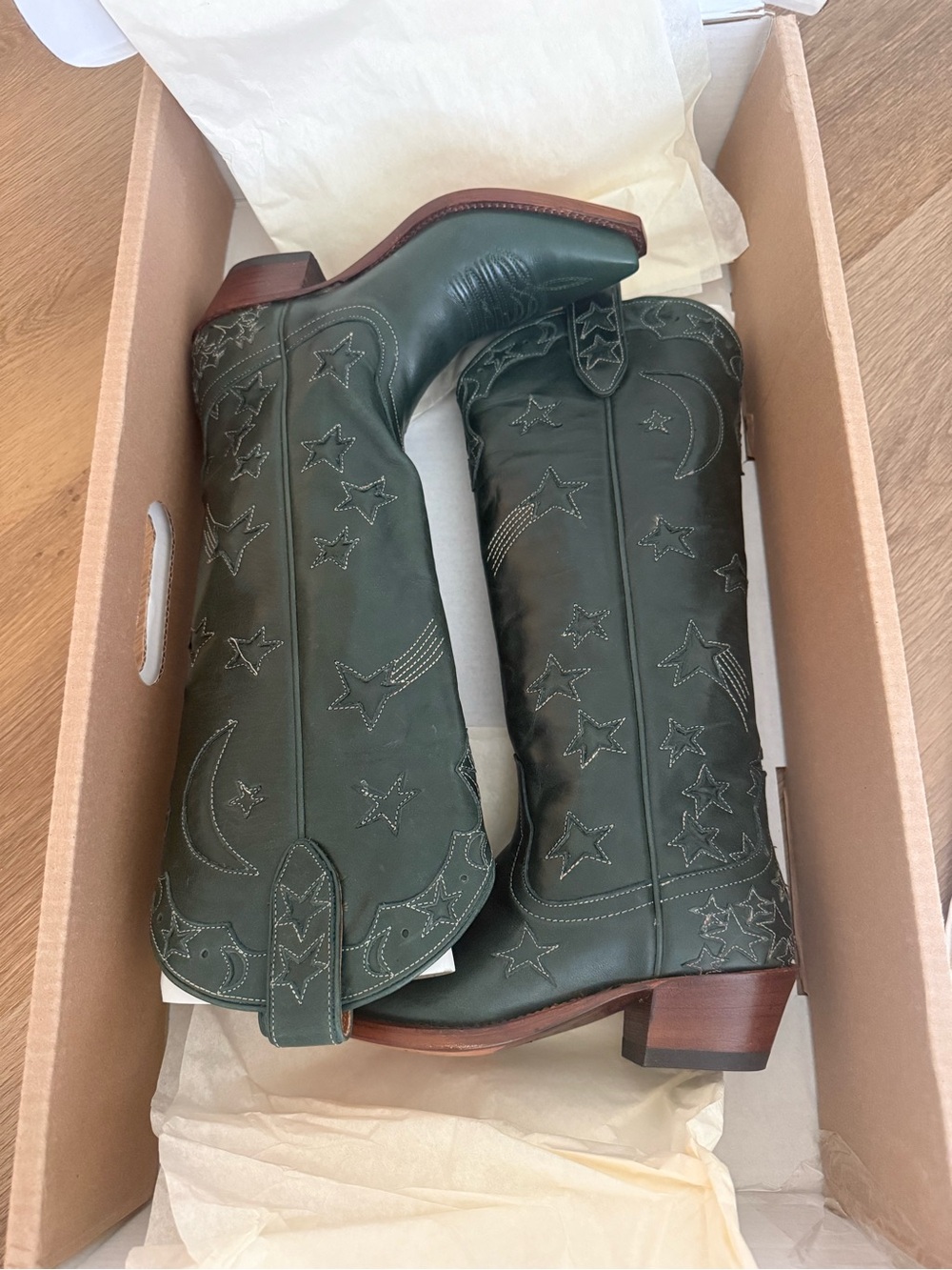 Margretta Green Miron Crosby Boots